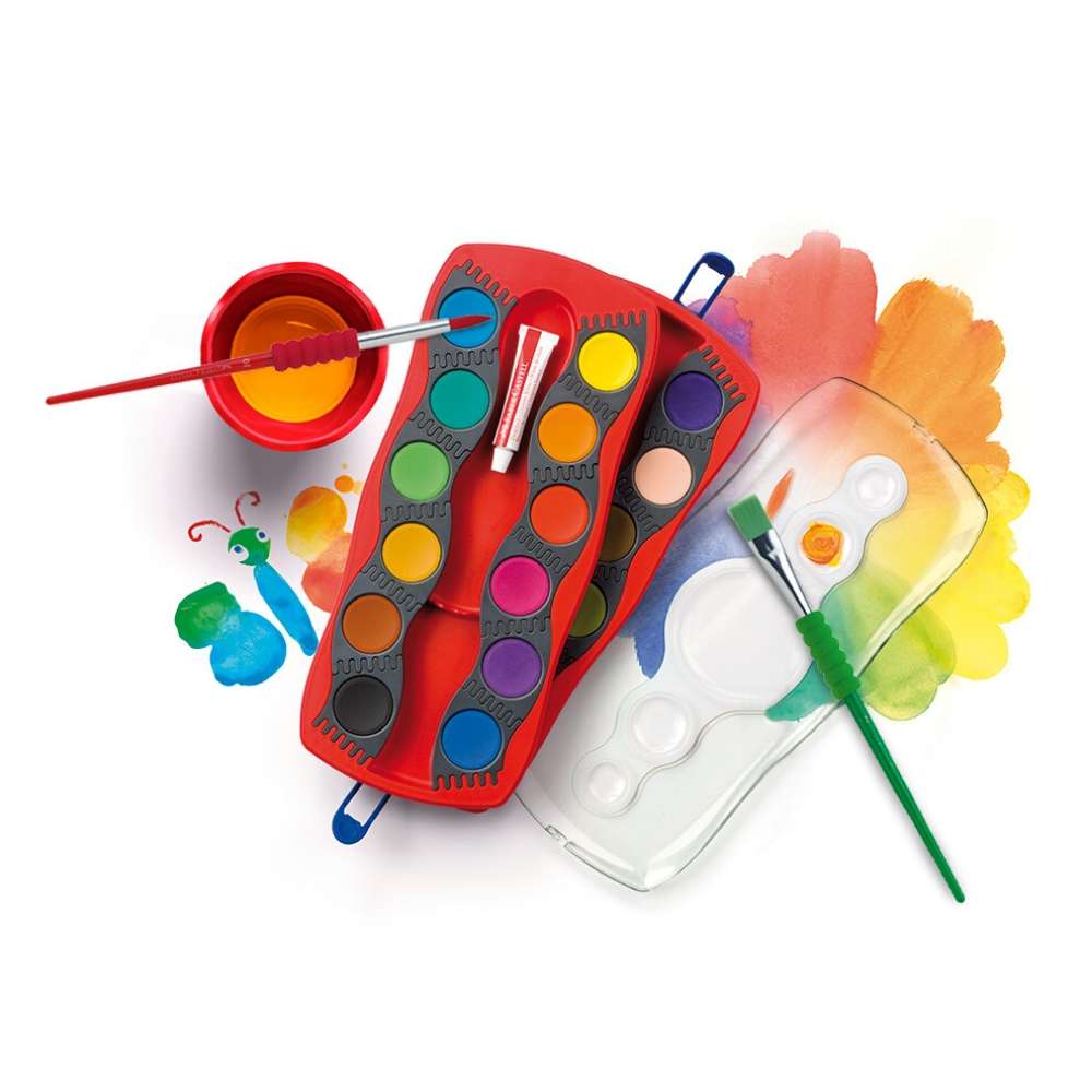 Faber-Castell Farbkasten Connector, 24 Farben