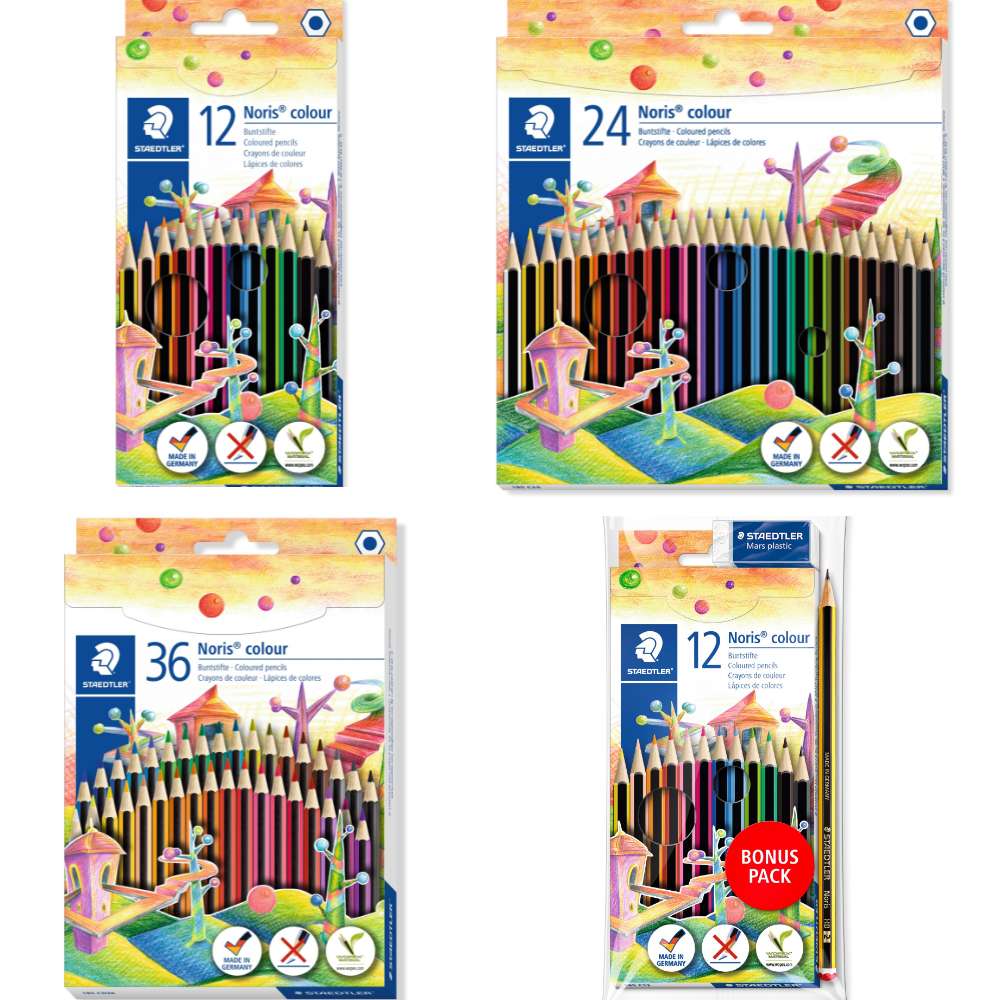 Staedtler Wopex Noris colour, verschiedene Größen