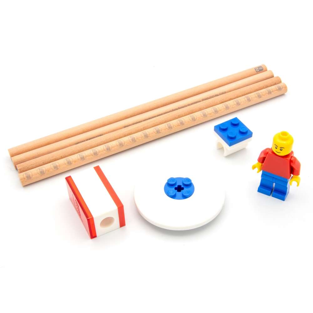LEGO Bleistifte Schreibset mit Minifigur