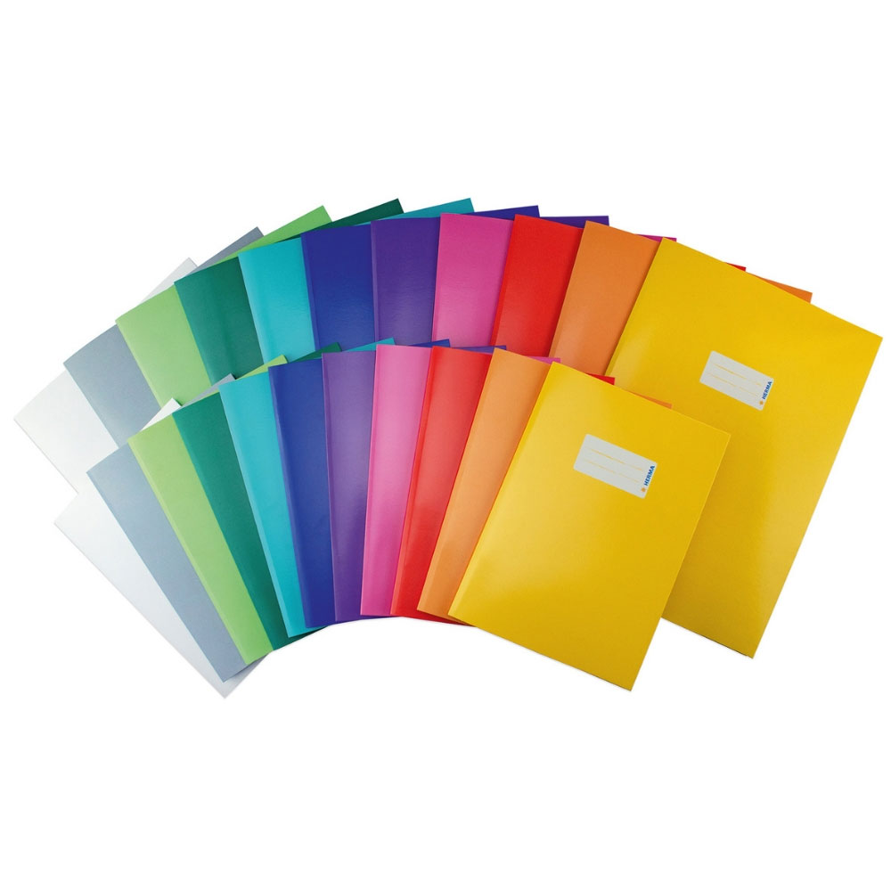 Karton Heftumschlag A4, dunkelgrün, Herma