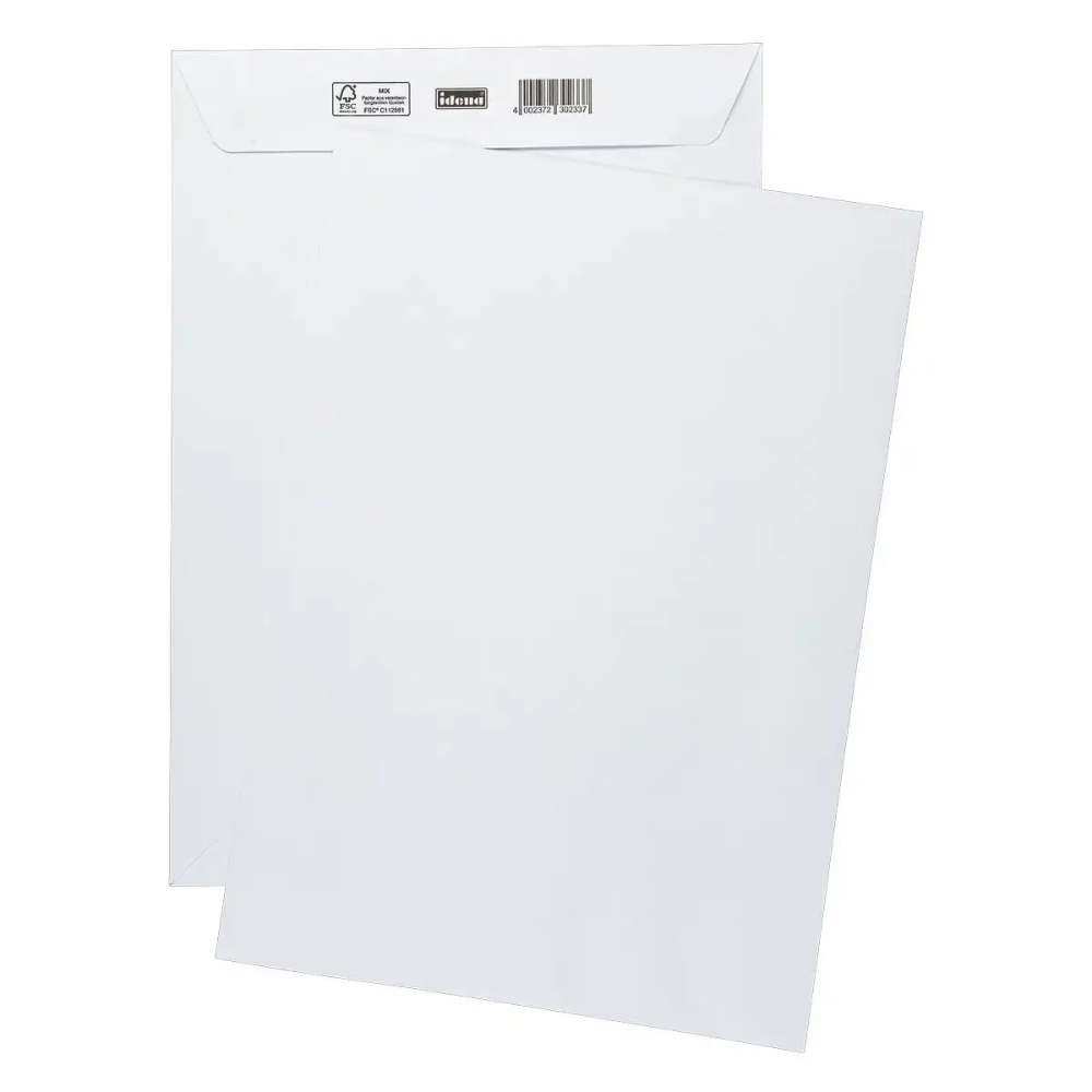 Versandtaschen C4, ohne Fenster haftklebend, 10 Stück