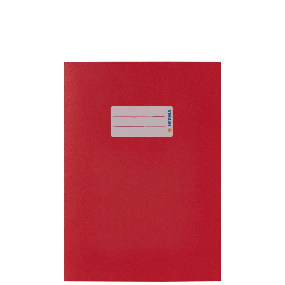 Heftumschlag Papier, A5 rot