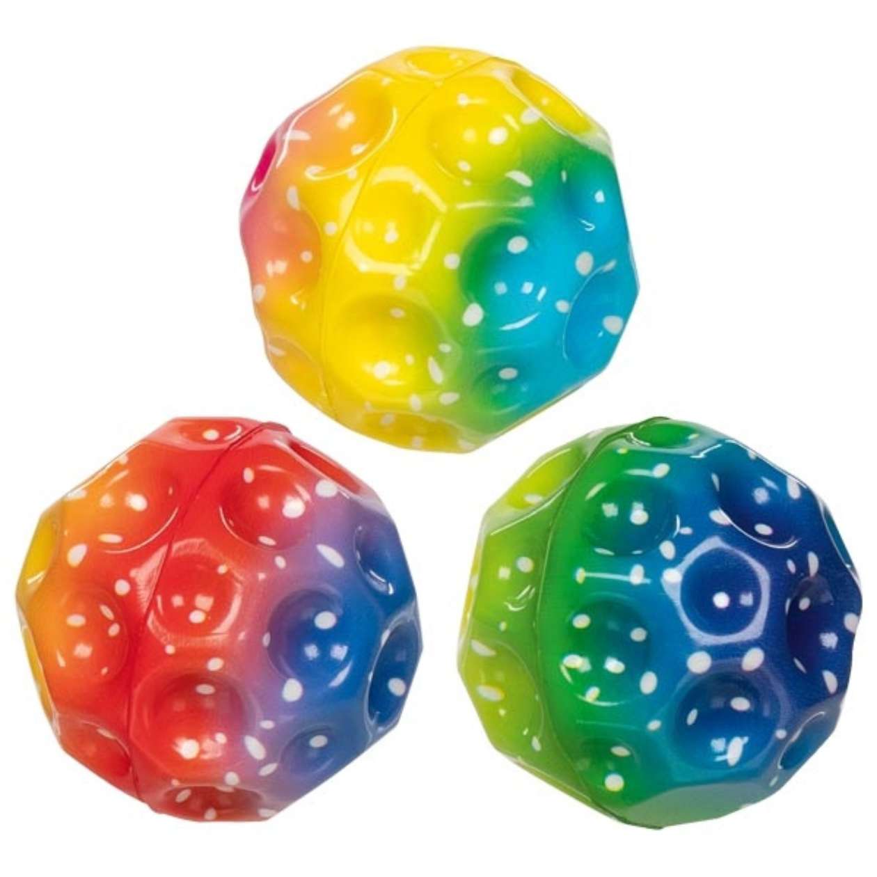 Regenbogenball mit guter Sprungkraft