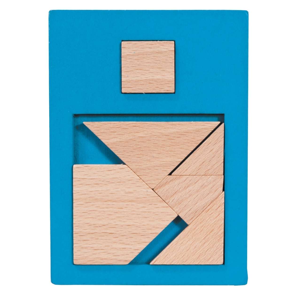 IQ-Test Holzpuzzle "Extra Piece", sortiert
