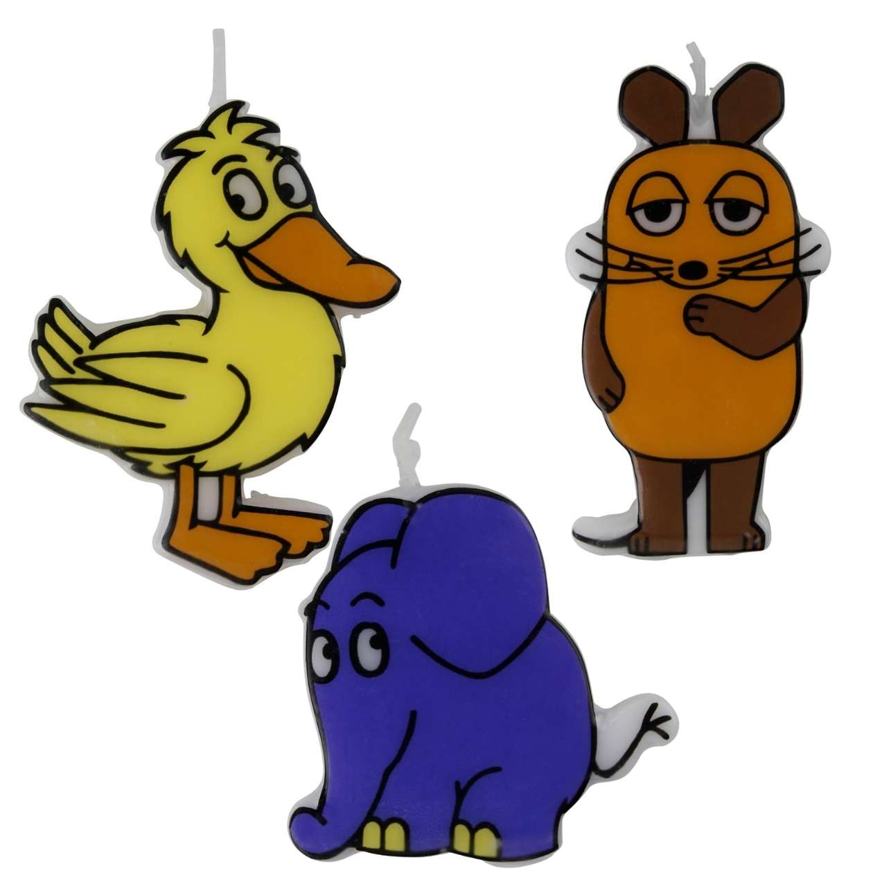 Die Maus Kerze, Maus und ihre Freunde, 3-teilig