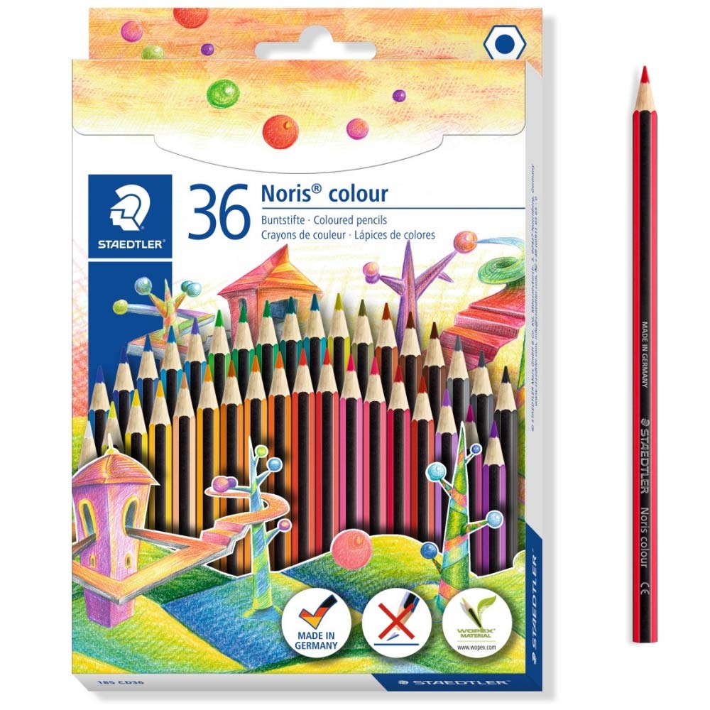 Staedtler Wopex Noris colour, 36 Buntstifte