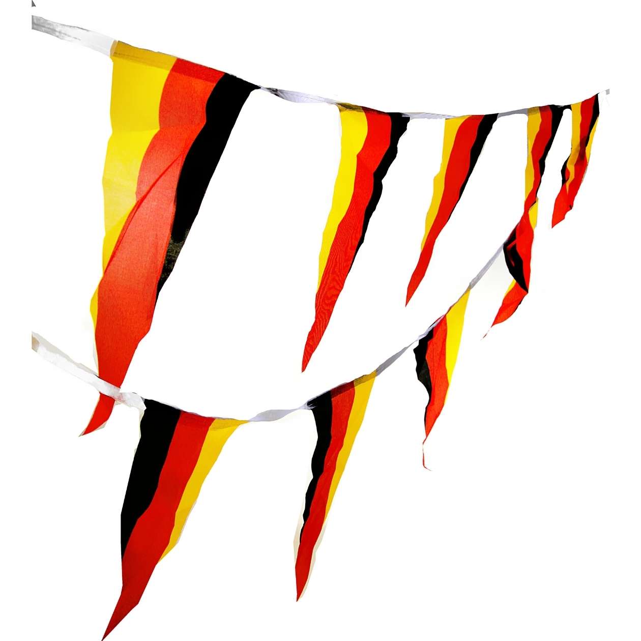 Deutschland Girlande, 12 Wimpel