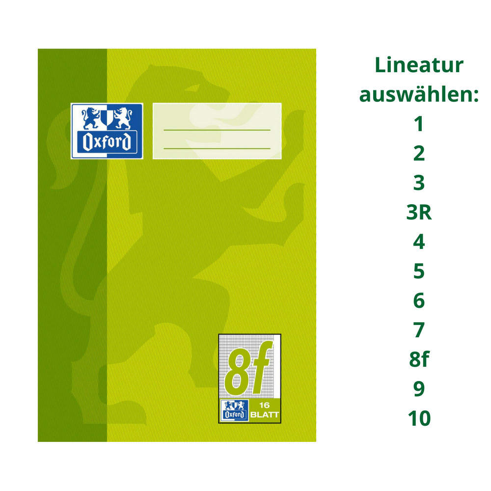 Oxford Schulheft A5
