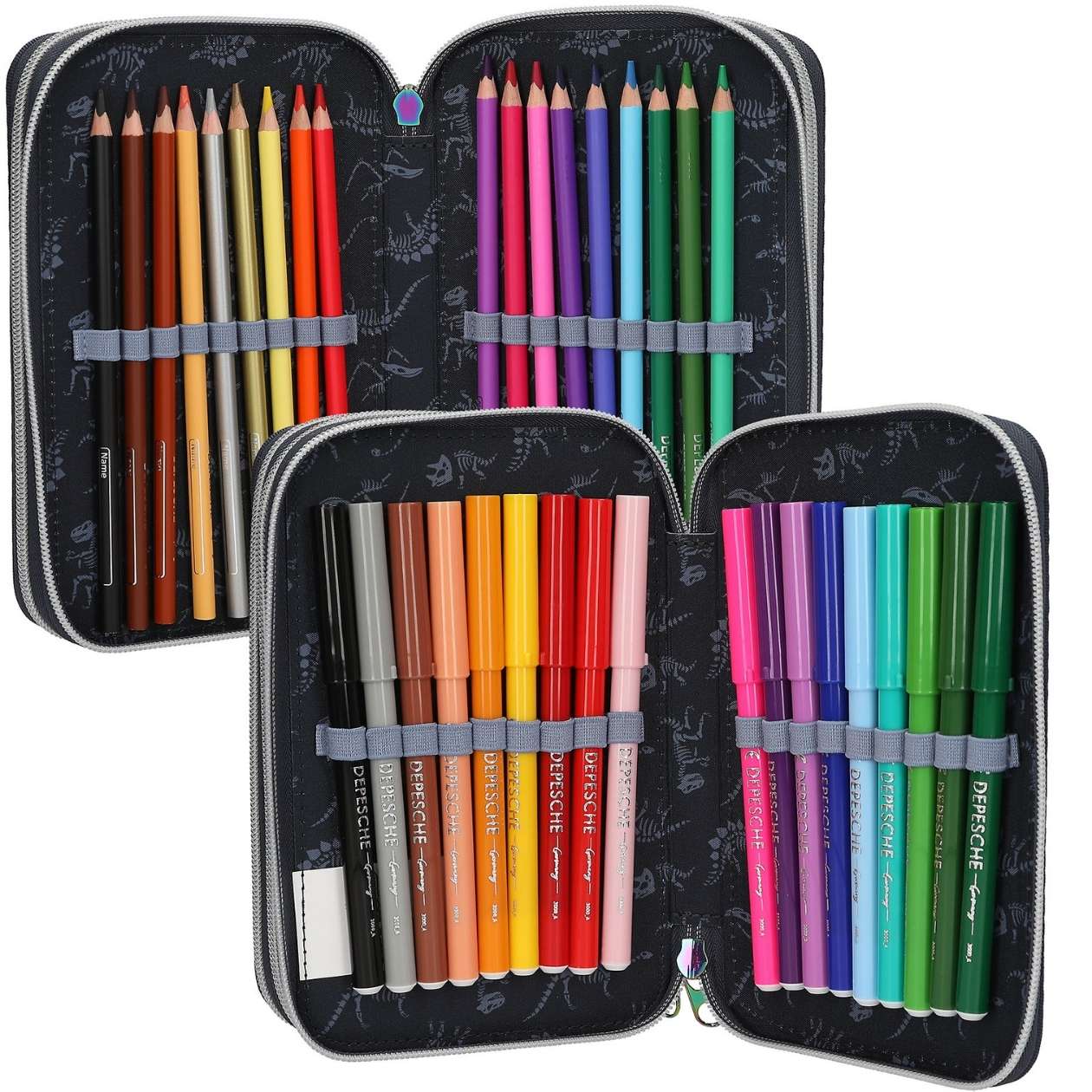 Dino World Federtasche LED Galaxy