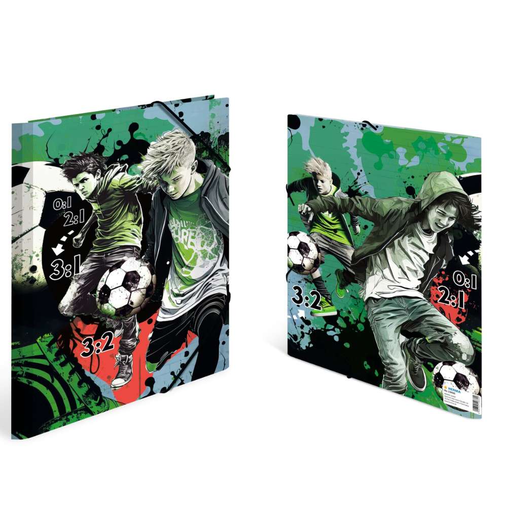 A4 Mappe Street Soccer, Herma