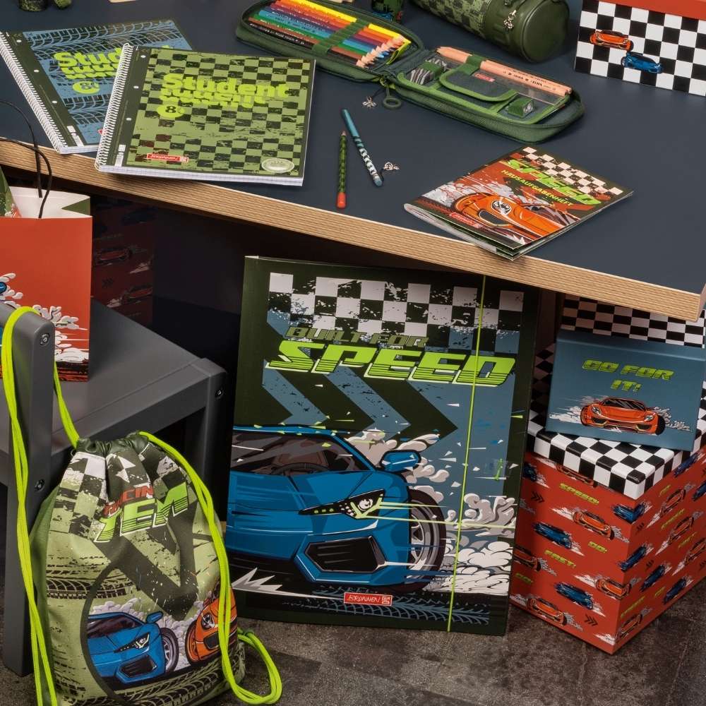 Brunnen Sammelmappe A3, Fast Wheels