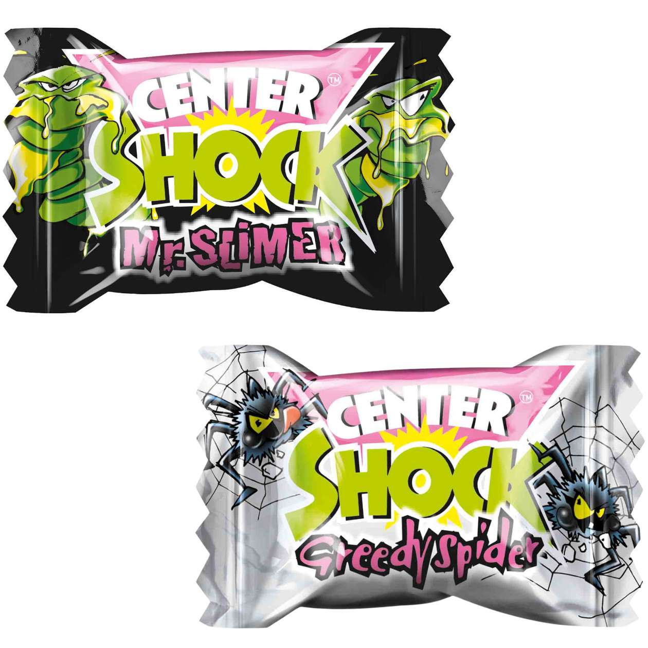 Center Shock Kaugummi Monster Mix, sortiert, 4 g