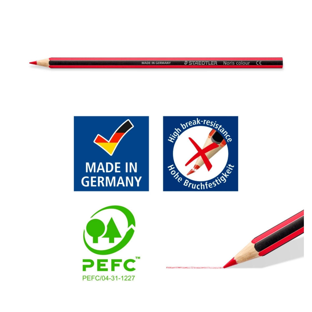 Staedtler Wopex Noris colour, 12 Buntstifte