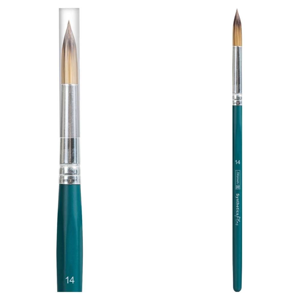 Synthetikpinsel rund, Brunnen, Nr. 14