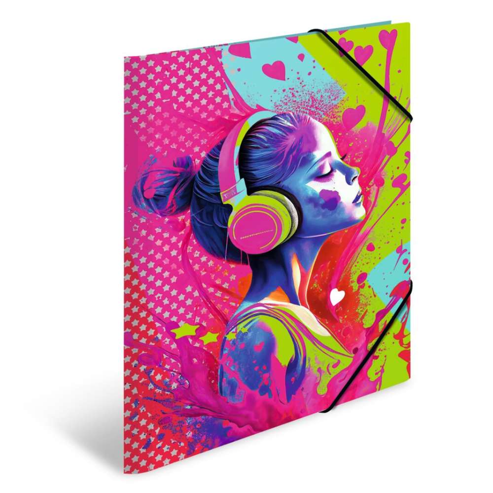 Music Girl Sammelmappe A3, Herma