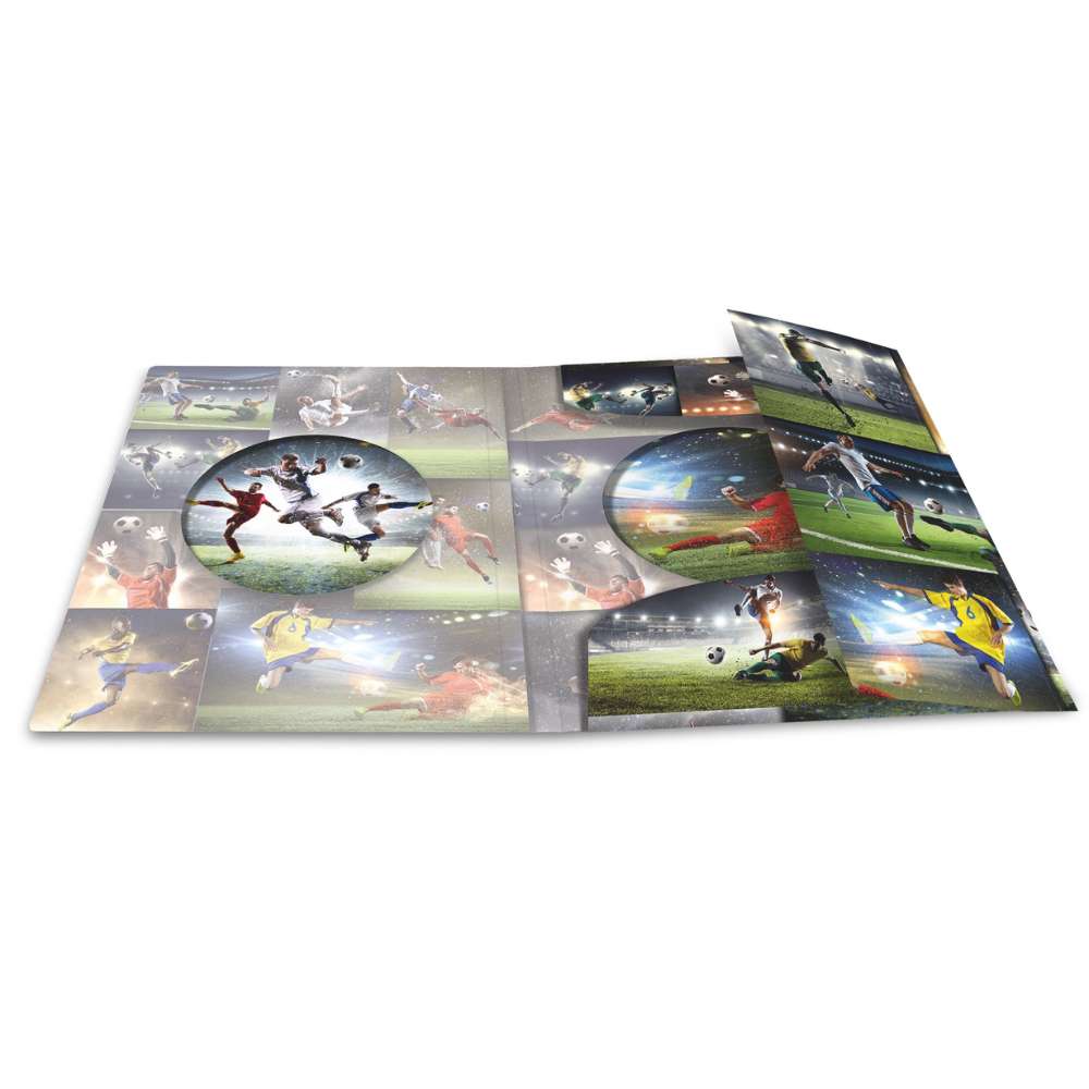 Sammelmappe Fußball A4 - PP, Herma
