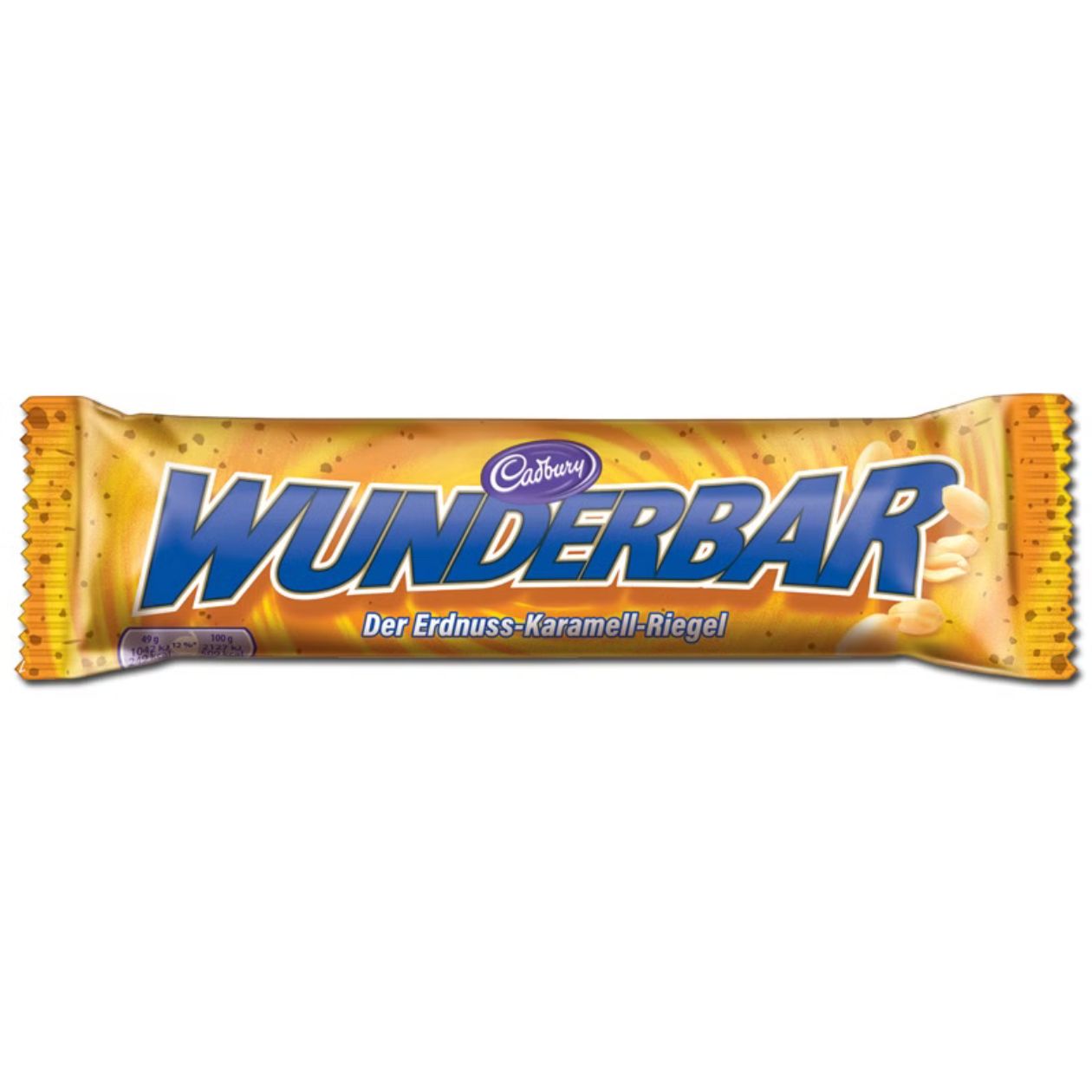 Cadbury Wunderbar Erdnuss-Karamell