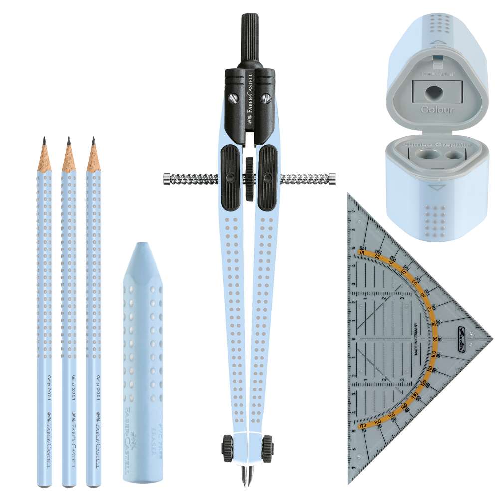 Zirkelset M sky blue