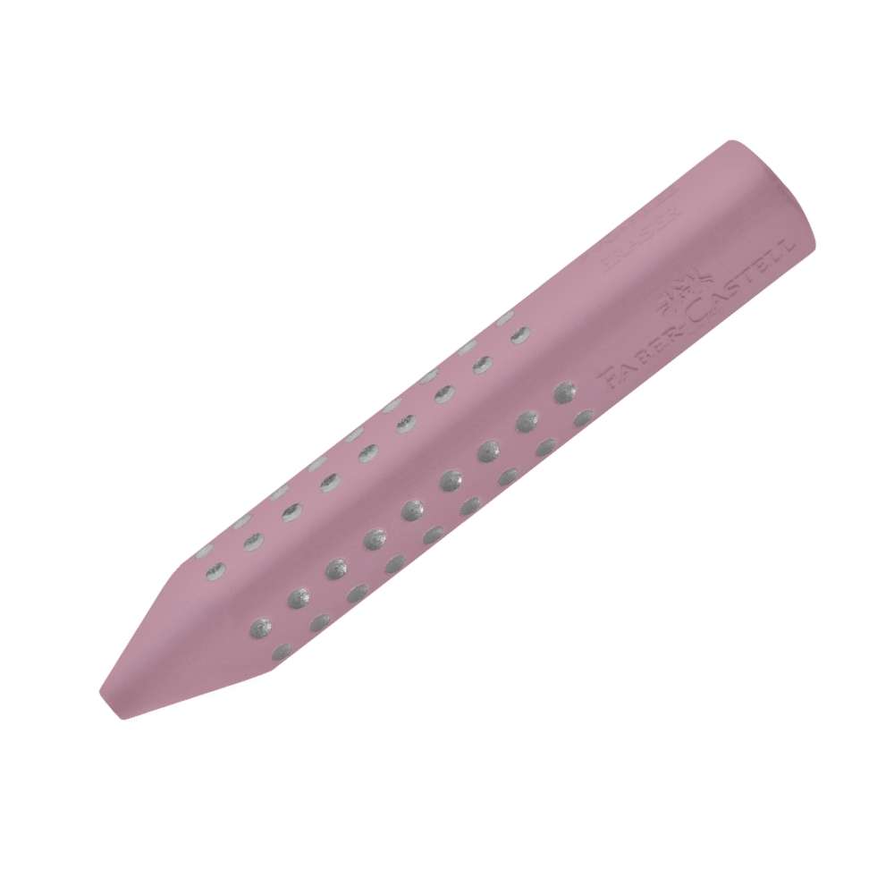 Jumbo Grip Set Faber-Castell, rose shadows: Dicker Bleistift, Radierer, Spitzdose