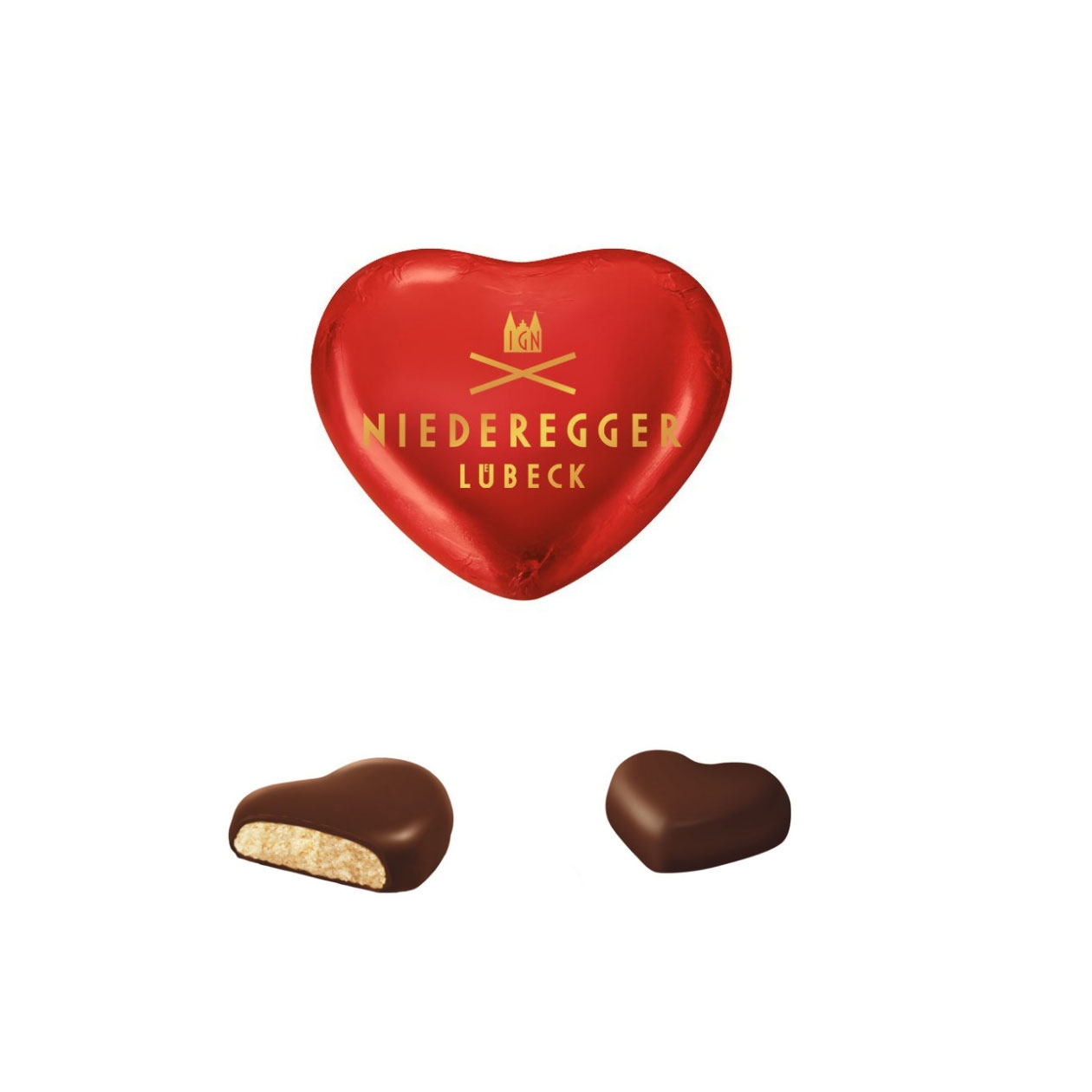 Marzipanherz Niederegger