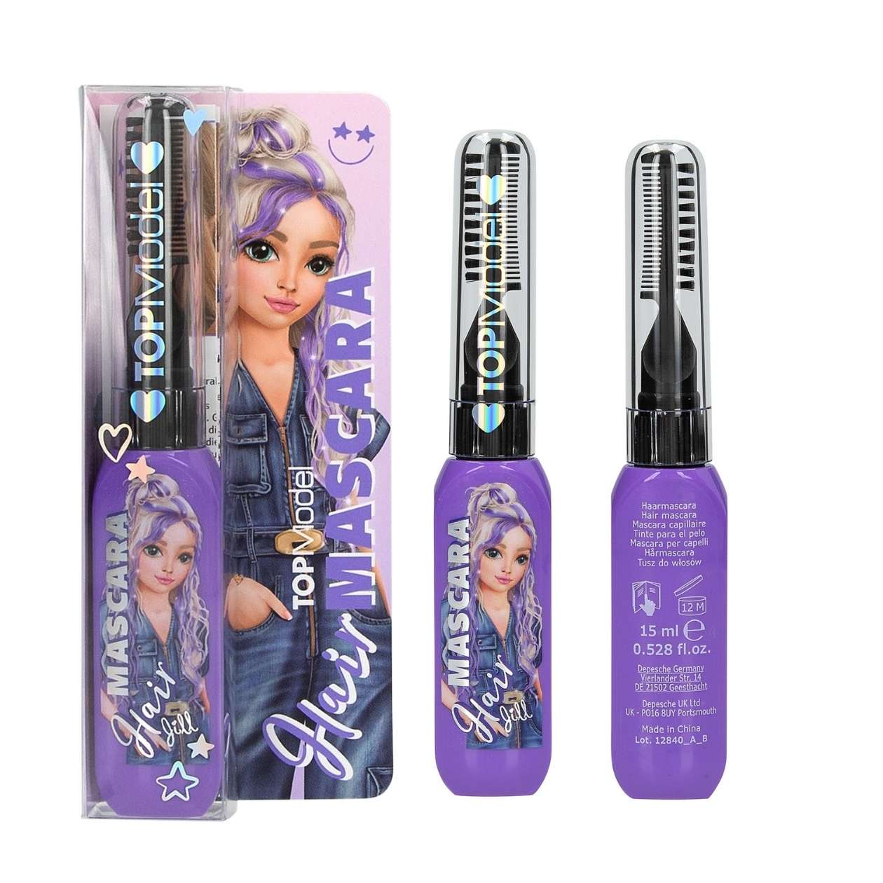 1x Haarmascara TOPModel, Beauty and Me, sortiert