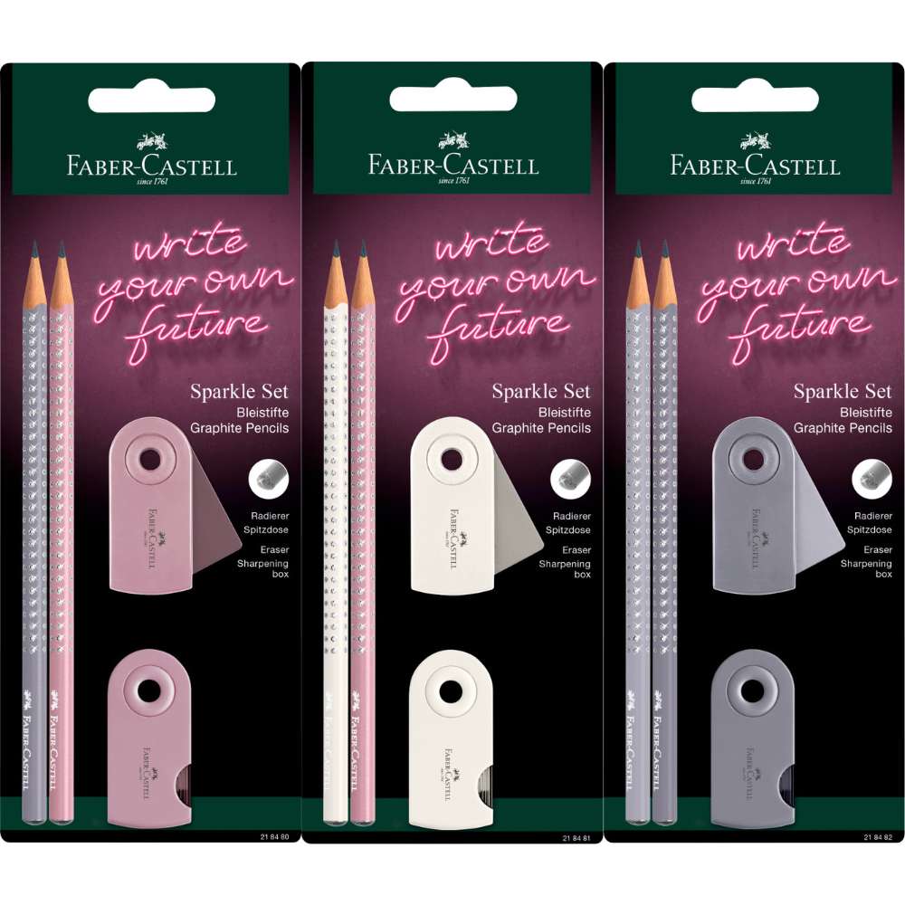 Bleistiftset Faber-Castell Sparkle Harmony, verschiedene Farben