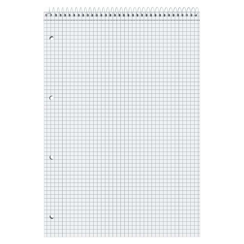 Collegeblock Recycling Kopfspirale, Lineatur 28, Brunnen