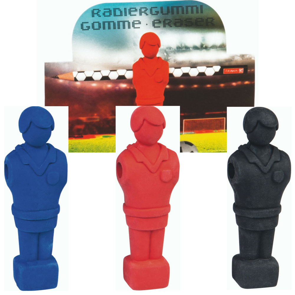 Radiergummi Figuren Kickerfigur