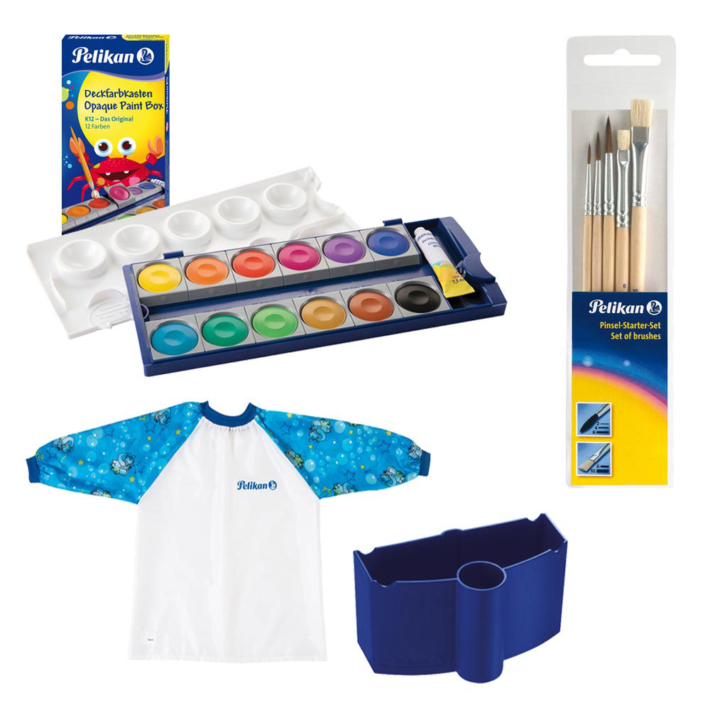 Pelikan-Malset, blau