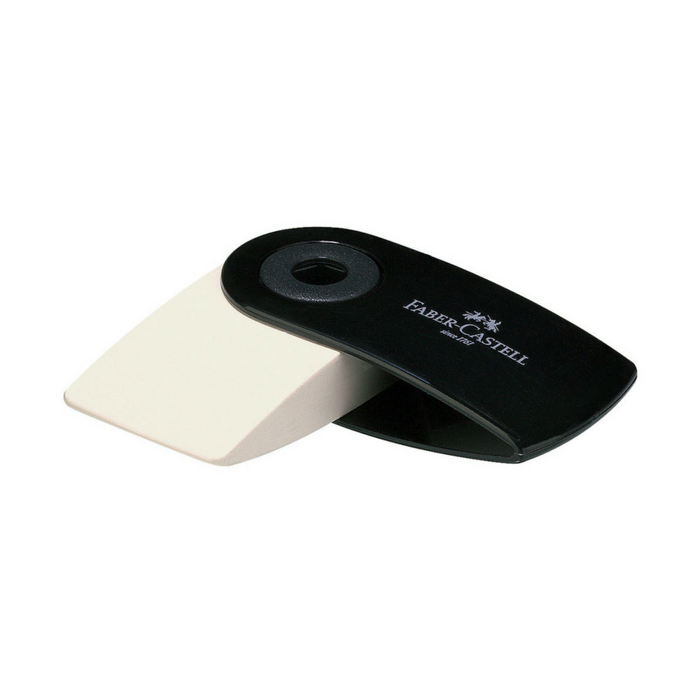 Mini Sleeve Radierer schwarz, Faber-Castell