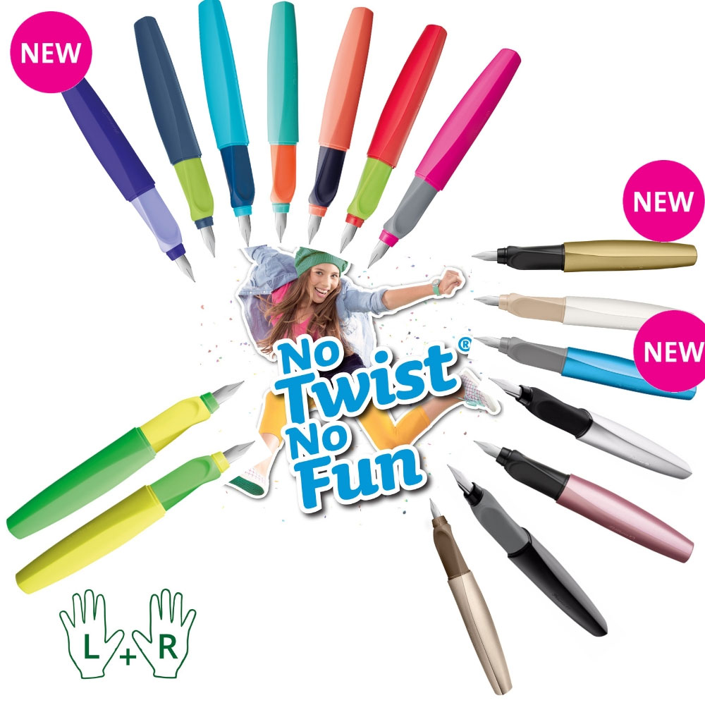 Pelikan Twist Füller Neon M-Mine, Neon Grün