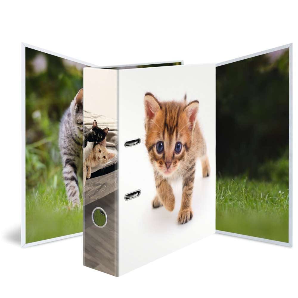 Ordner mit Tiermotiv Katze, Herma