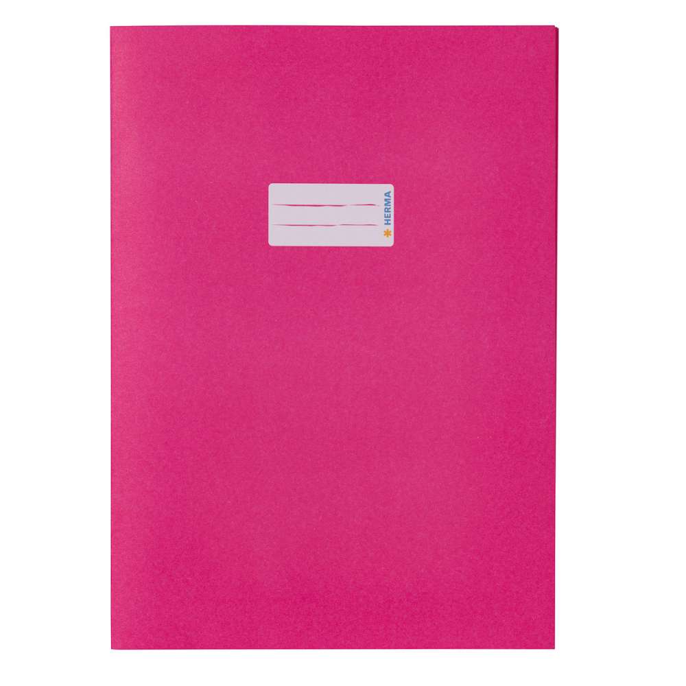 Heftschoner aus Papier, A4 pink