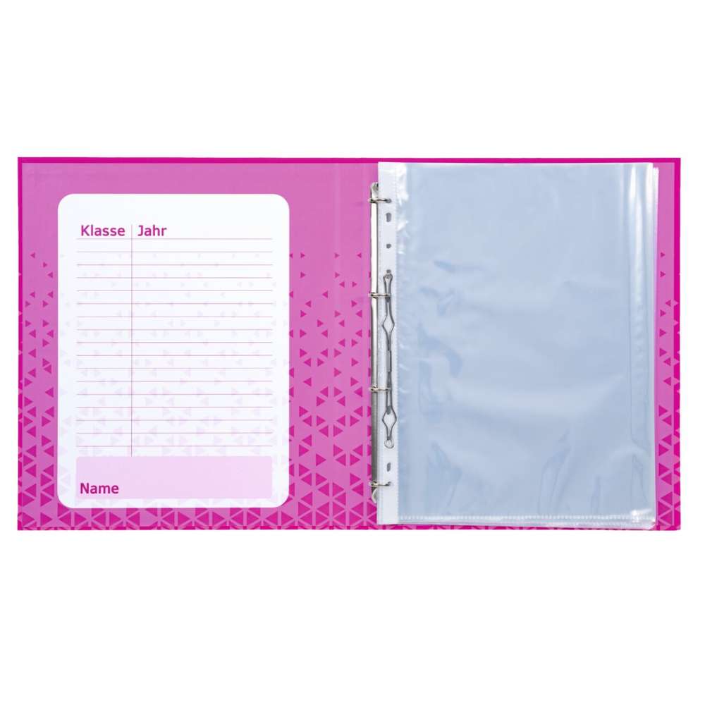Herma Zeugnisringbuch, pink