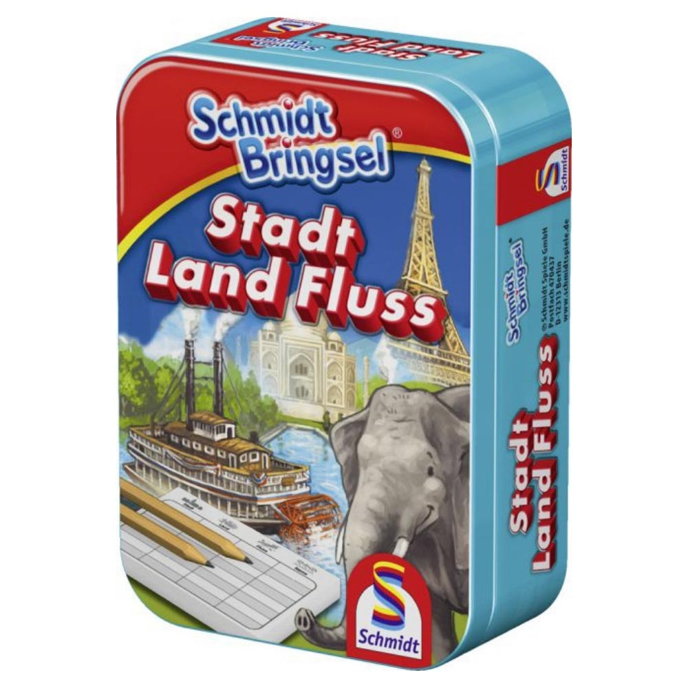 Schmidt Bringsel Stadt Land Fluss, Mini Spiel