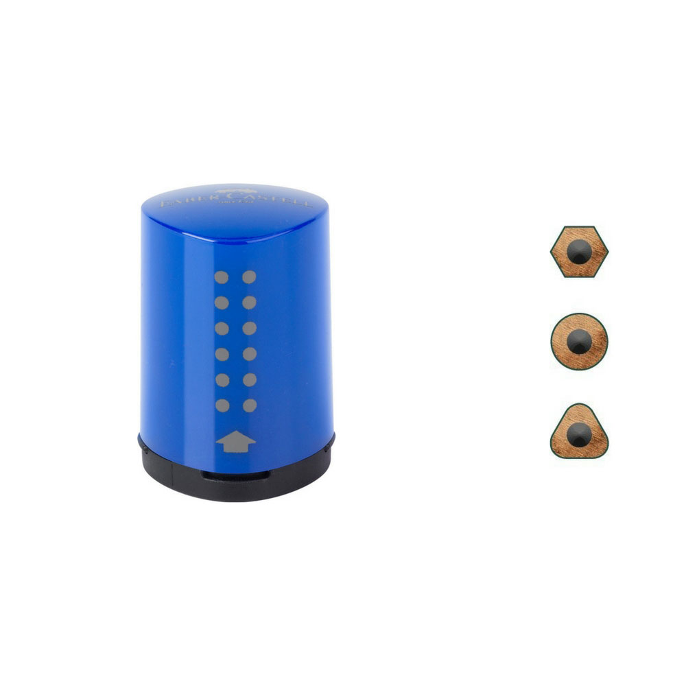 Faber-Castell Spitzer Mini, blau