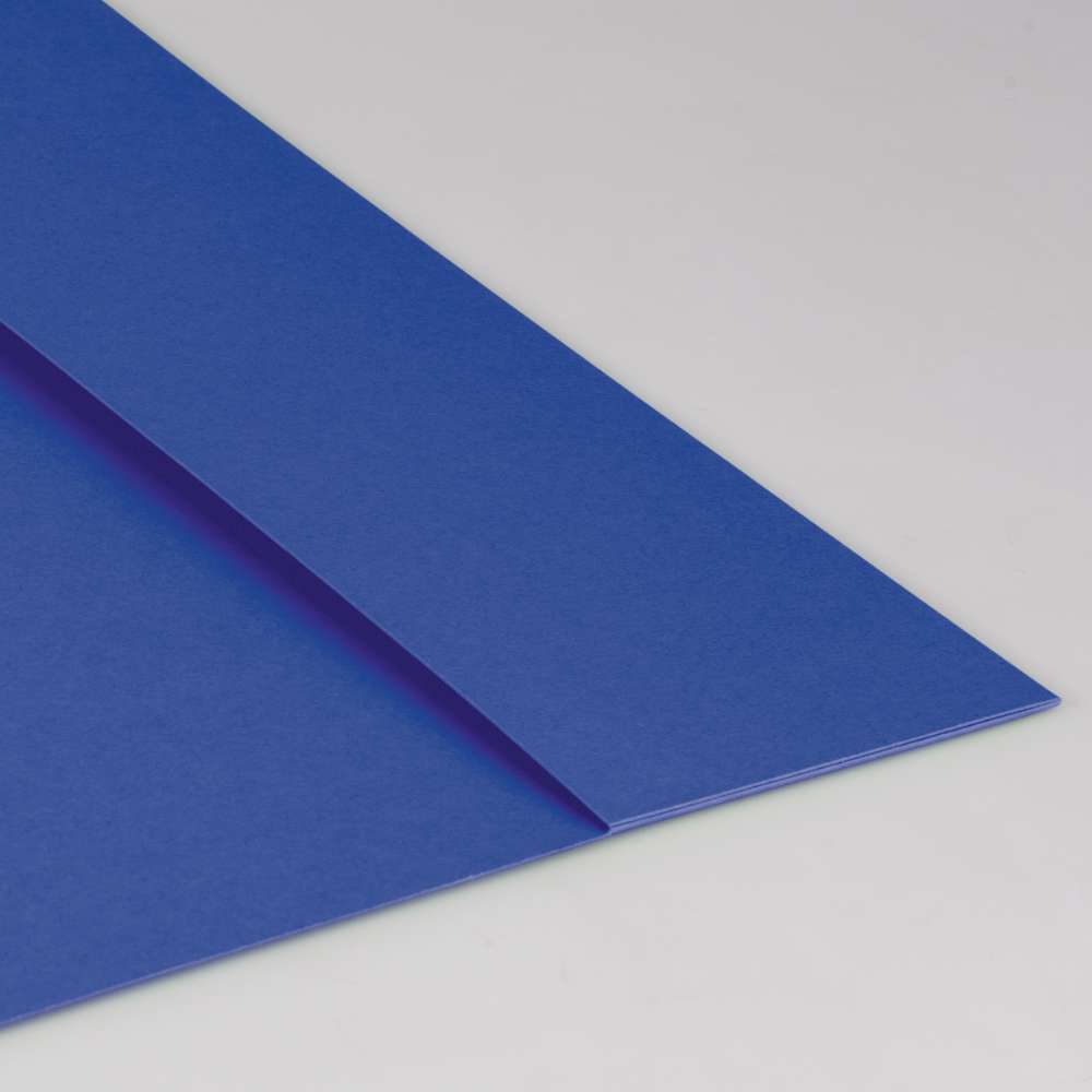 Karton Hefthülle Blauer Engel A4, Brunnen, blau
