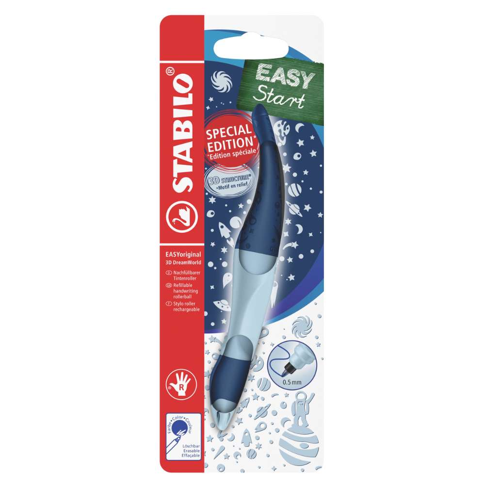Stabilo EASYoriginal Tintenroller, 3D DreamWorld blau