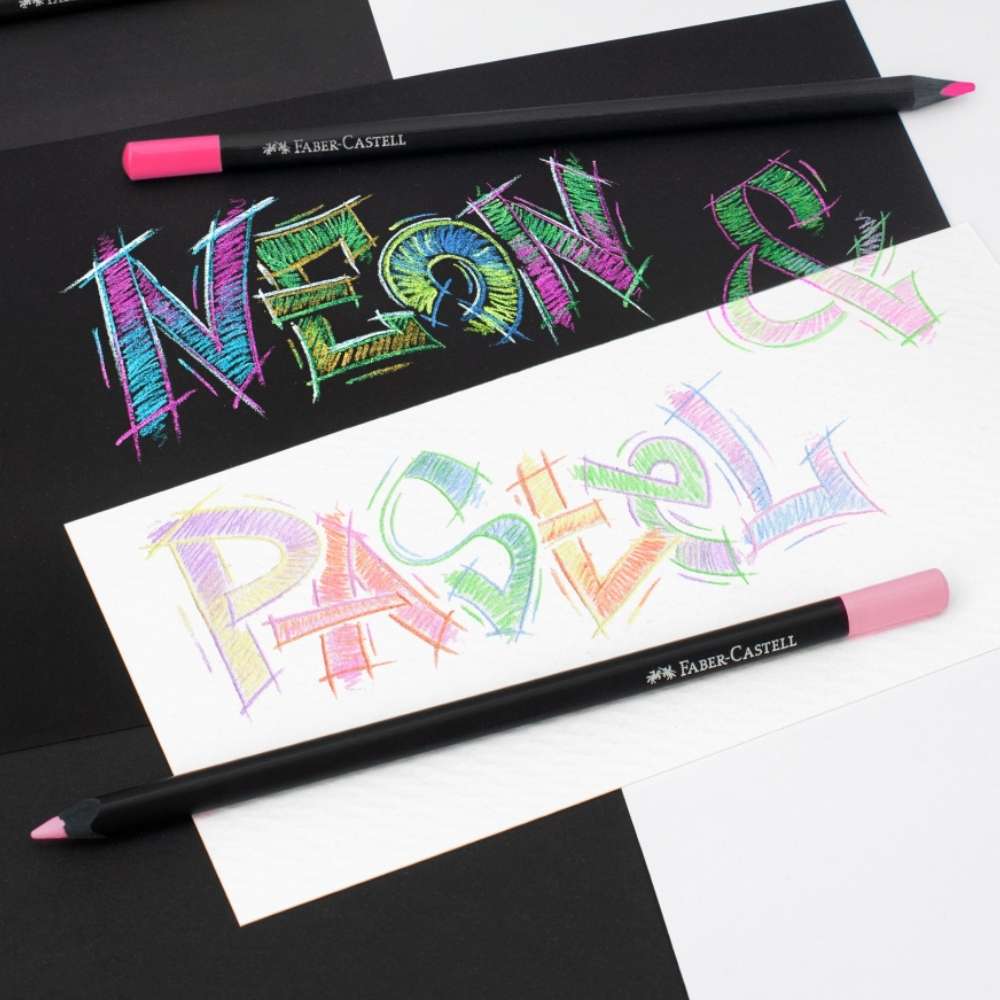 Faber-Castell Black Edition, Neon + Pastell