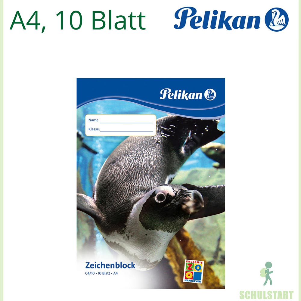 Pelikan-Malset XL mit Schere, rot