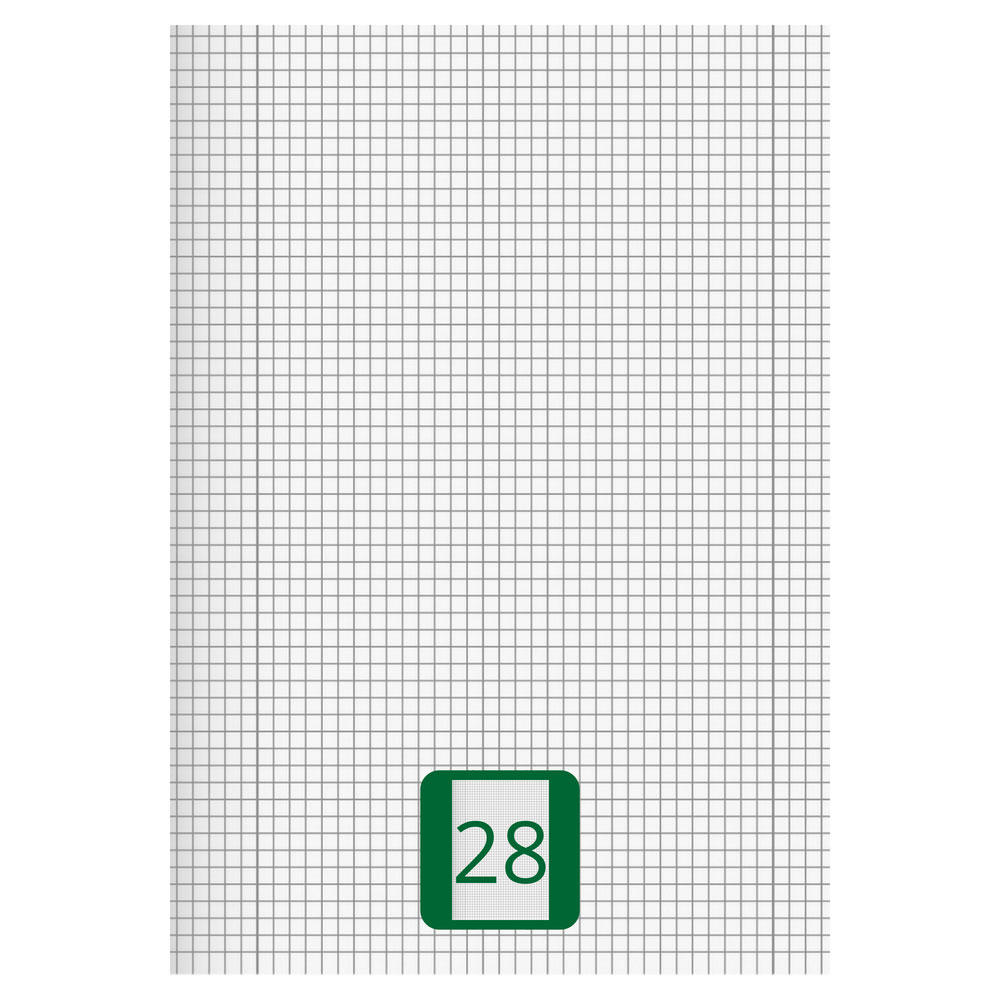 A4 Heft, Lineatur 28