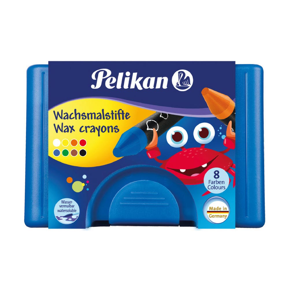 Pelikan Wachsmalstifte, wasservermalbar