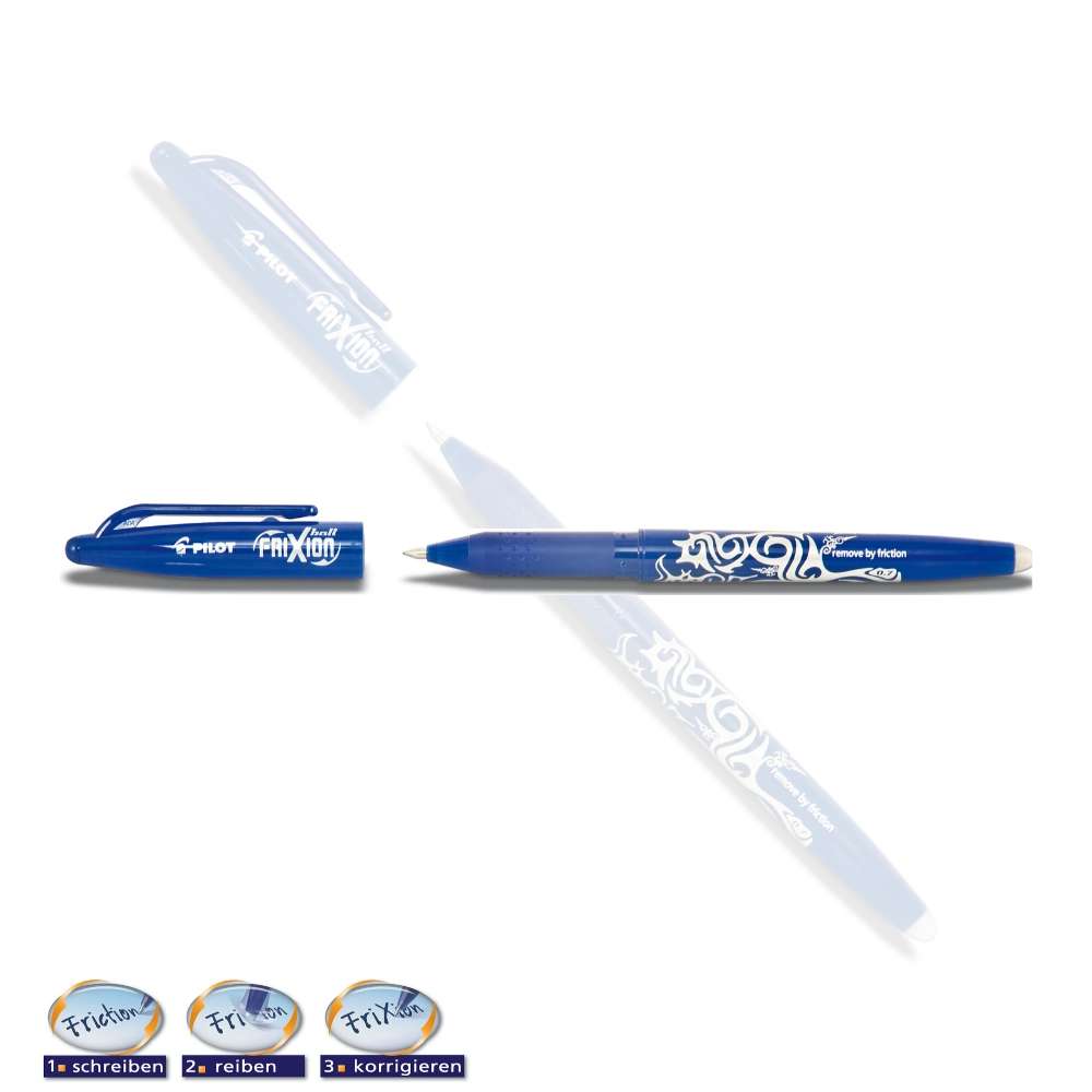 Pilot Frixion Ball: Radierbarer Tintenroller
