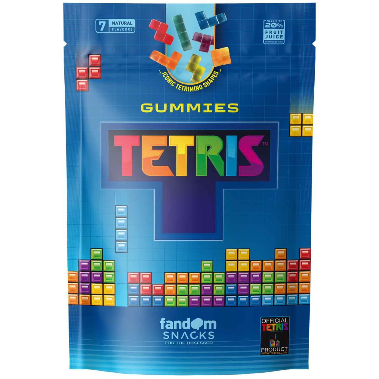 Gummies Tetris, 125 g