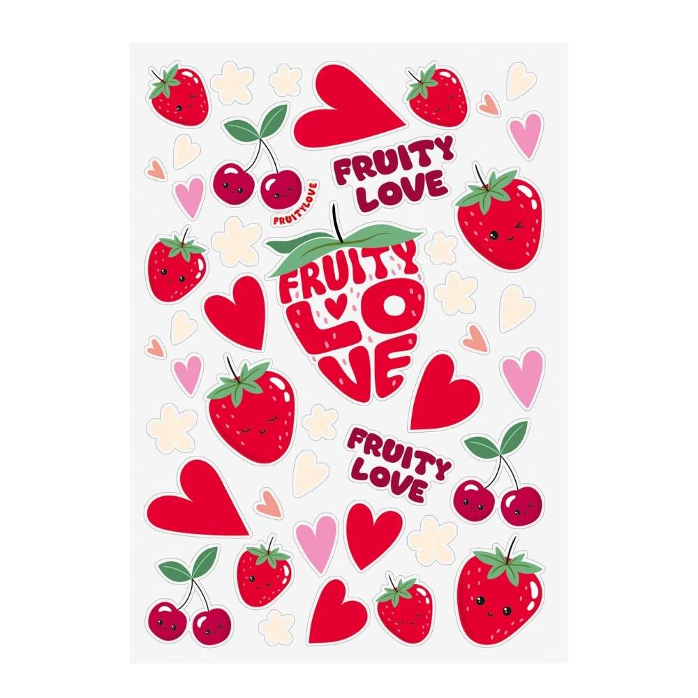 Brunnen Hausaufgabenheft, Fruity Love