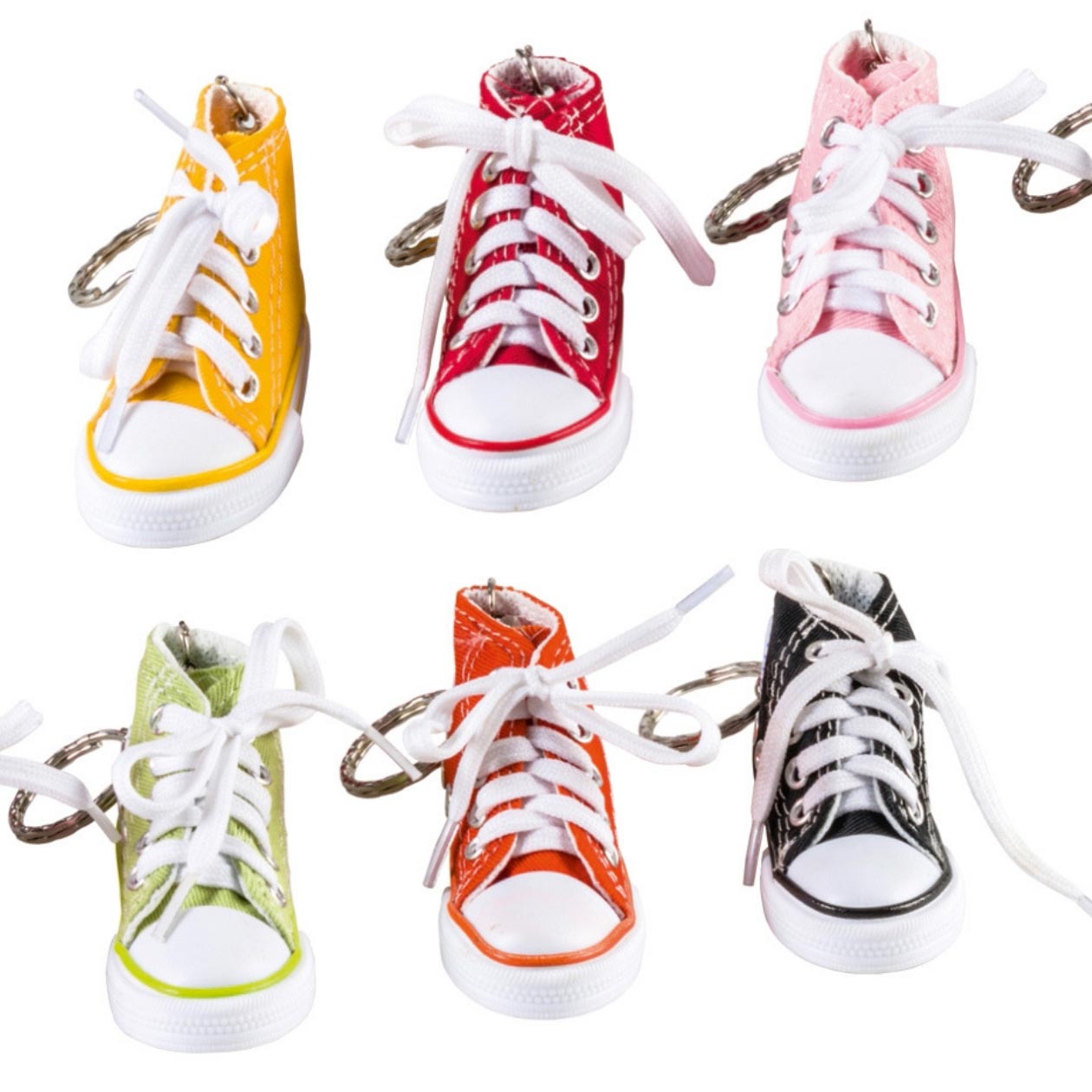 Schlüsselanhänger Schuh, sortiert