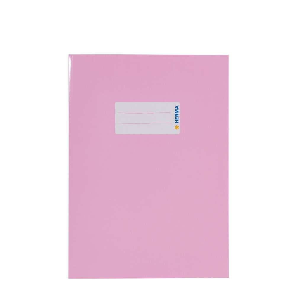 Karton Heftumschlag A5, rosa, Herma