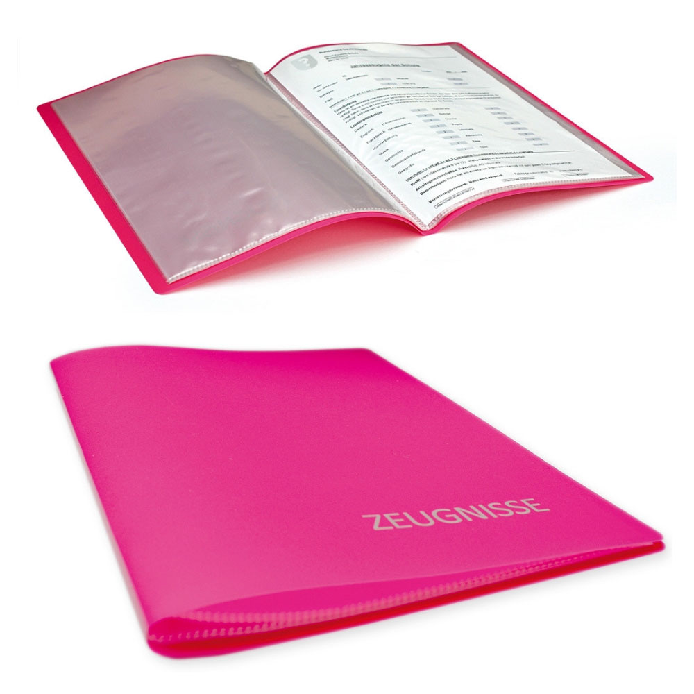 Roth Zeugnismappe magenta