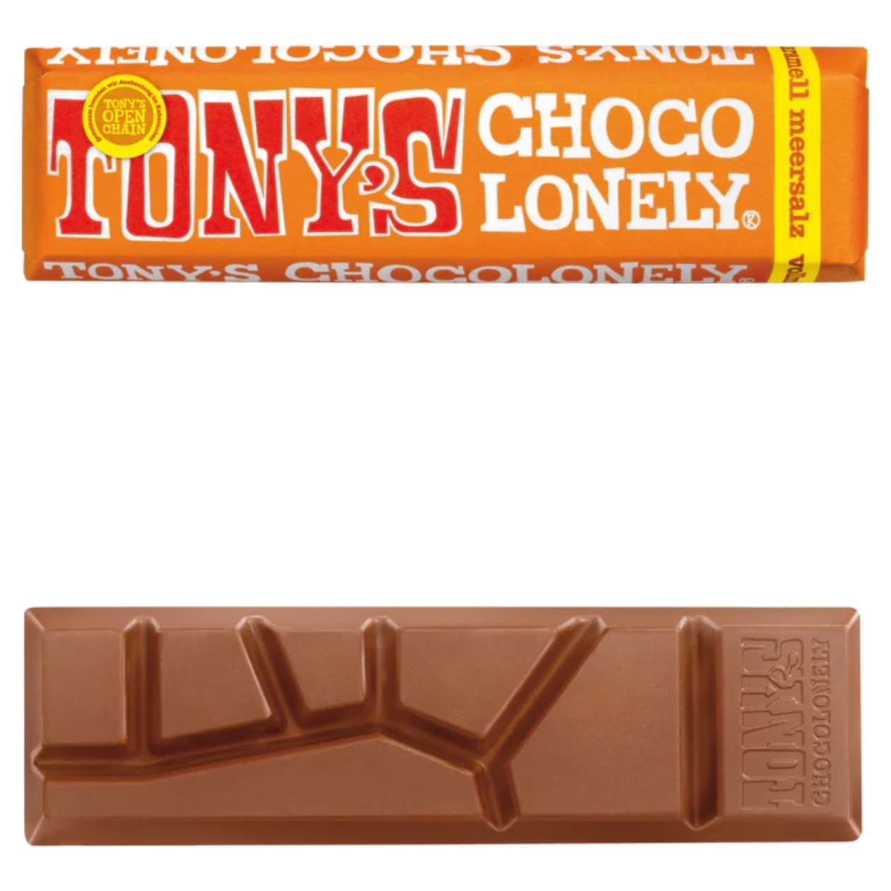 Vollmilch Karamell Meersalz, Tony's Chocolonely Riegel
