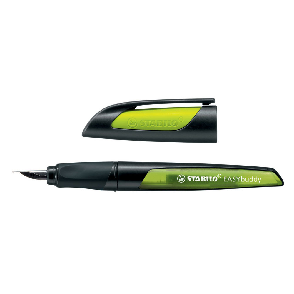 Stabilo Füller EASYbuddy Feder LH, Schwarz/Limette
